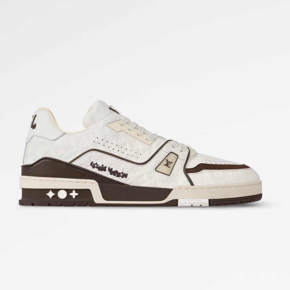 LV Louis Vuitton Trainer Sneakers Men’s 8 1ACR5k